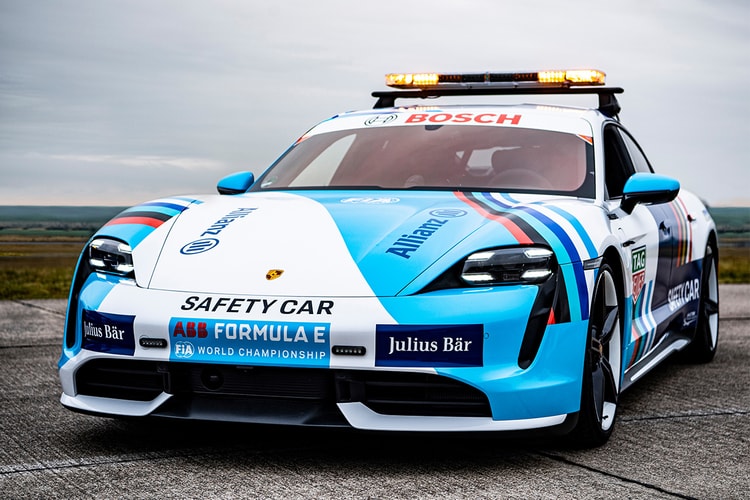 ‘포뮬러 E’ 세이프티 카로 변신한, 포르쉐 전기차 타이칸