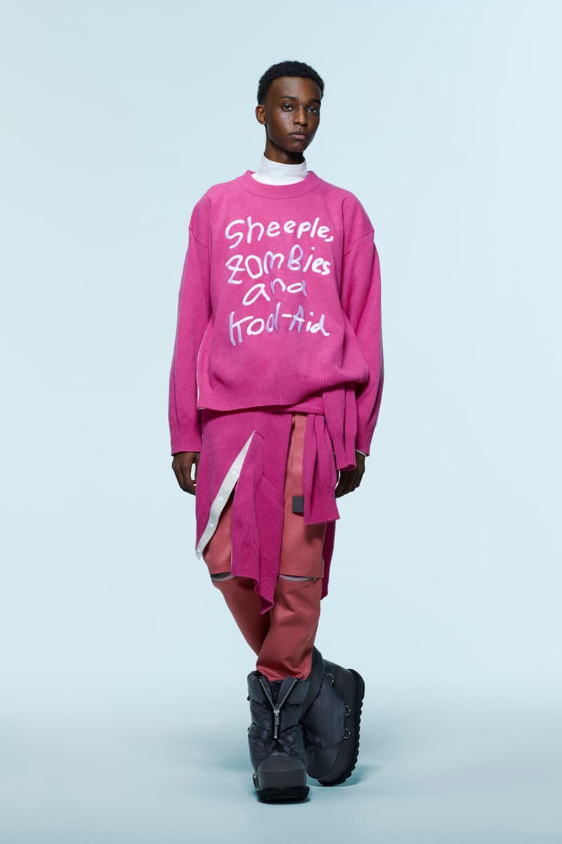 나이키 협업 포함, 사카이 2022 FW 컬렉션 감상하기, 아베 치토세