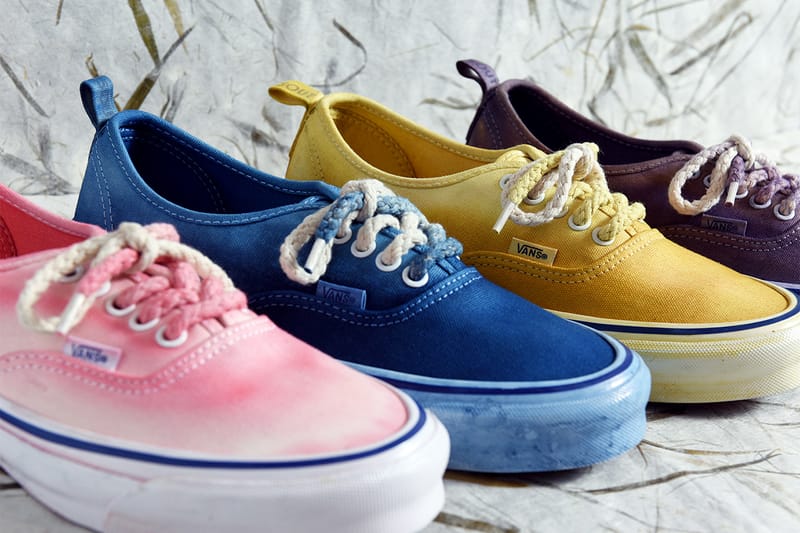 천연 염색으로 색을 더한, ‘반스 바이 웍스아웃’ 1주년 기념 커스텀 컬렉션 출시