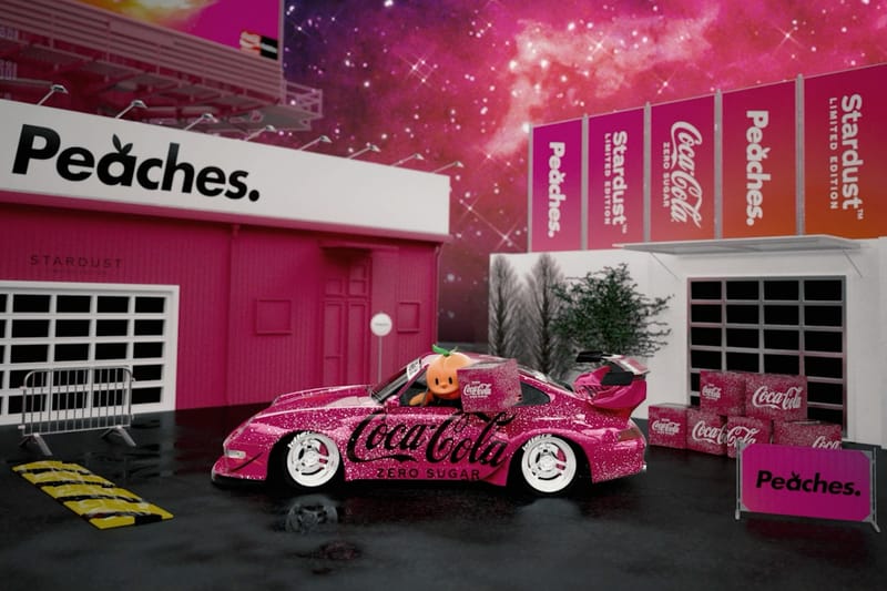 코카콜라 제로 스타더스트 x 피치스, 우주적 협업 공개