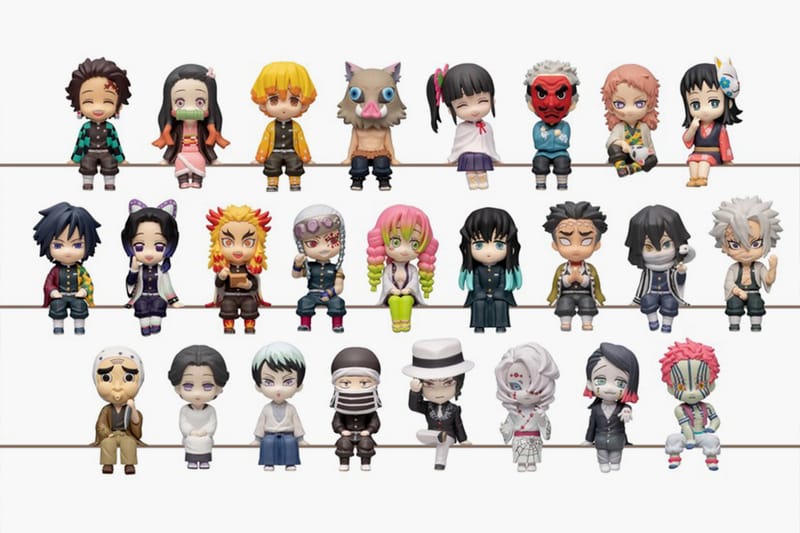 탄지로, 네즈코, 쿄쥬로, 텐겐 등 '귀멸의 칼날' 등장 인물 25명 피규어 세트 출시