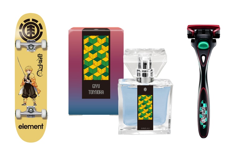 쿄쥬로 향수부터 일륜도 젓가락까지, 기상천외한 '귀멸의 칼날' 굿즈 10