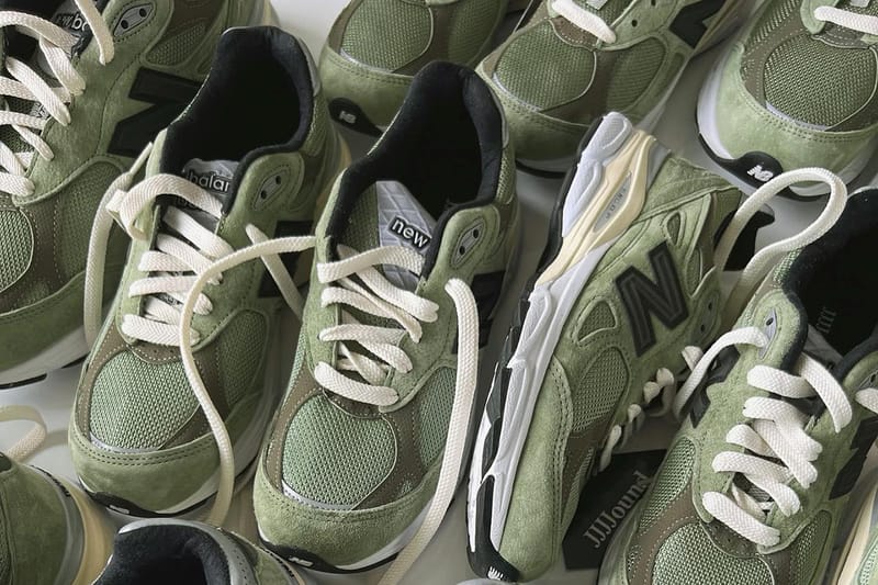 JJJ자운드 x 뉴발란스 990v3 '올리브그린'이 2022년 출시된다