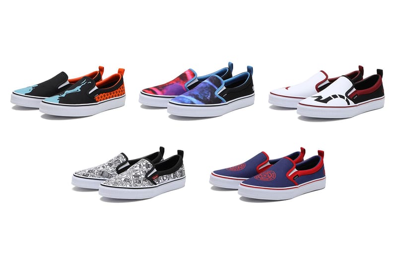 '주술회전' 슬립온 스니커 5종이 출시된다