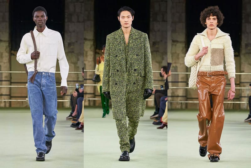 새 크리에이티브 디렉터 마티유 블라지의 보테가 베네타 2022 겨울 컬렉션 런웨이