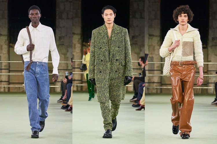 새 크리에이티브 디렉터 마티유 블라지의 보테가 베네타 2022 겨울 컬렉션 런웨이