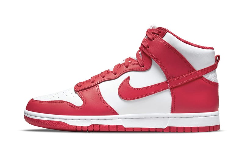 클래식 컬러웨이, 덩크 하이 ‘챔피언십 화이트 앤 레드’ 국내 공식 출시