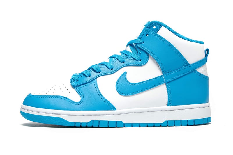 나이키 덩크 하이 '다크 파우더 블루' 상세 사진 공개