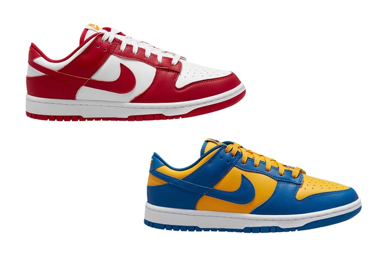 나이키 덩크 로우 '짐 레드' & '블루/옐로' 출시된다