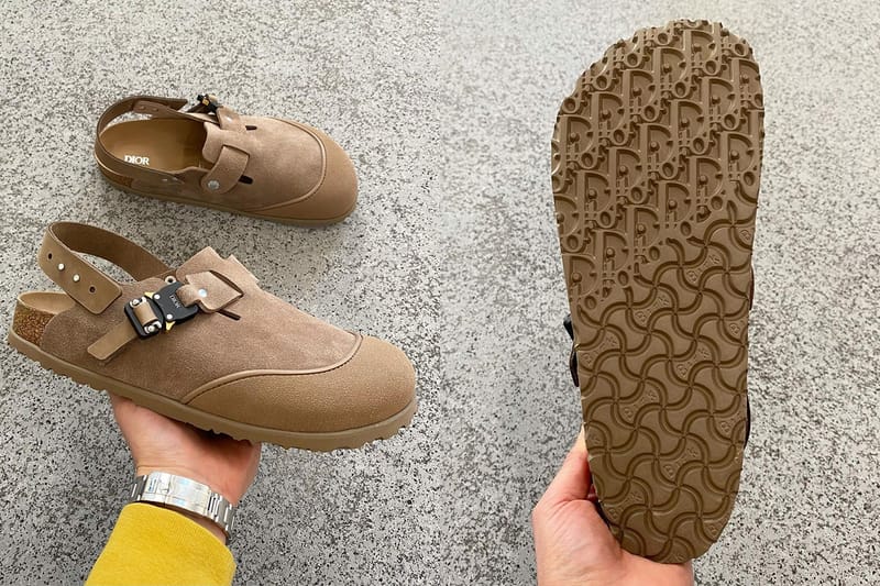 이번에는 브라운, 디올 x 버켄스탁 ‘보스턴’ 추가 실물 이미지 공개