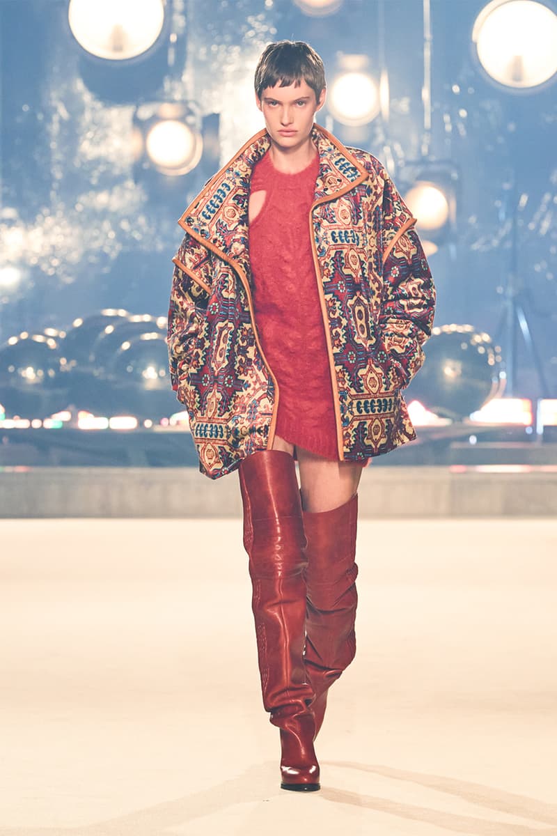 이자벨 마랑 2022 FW 컬렉션 런웨이 공개, PFW, 파리 패션위크, 프랑스 브랜드