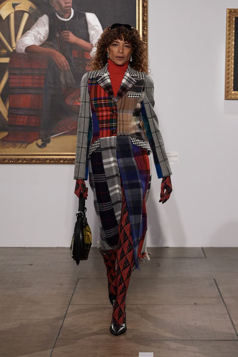 펑크 록의 영향이 가득한 마린 세레 2022 FW 컬렉션 런웨이, 마린 세르, 초승달 패턴, 펑크