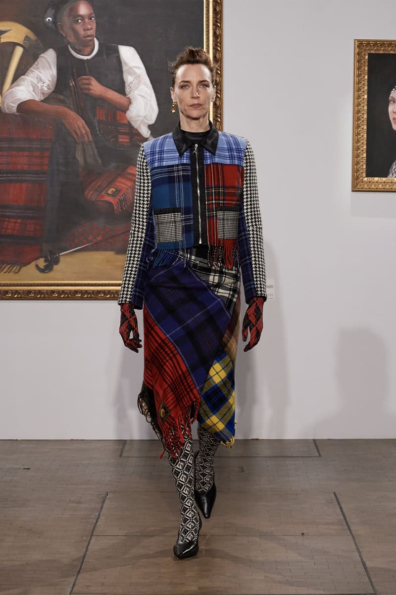 펑크 록의 영향이 가득한 마린 세레 2022 FW 컬렉션 런웨이, 마린 세르, 초승달 패턴, 펑크