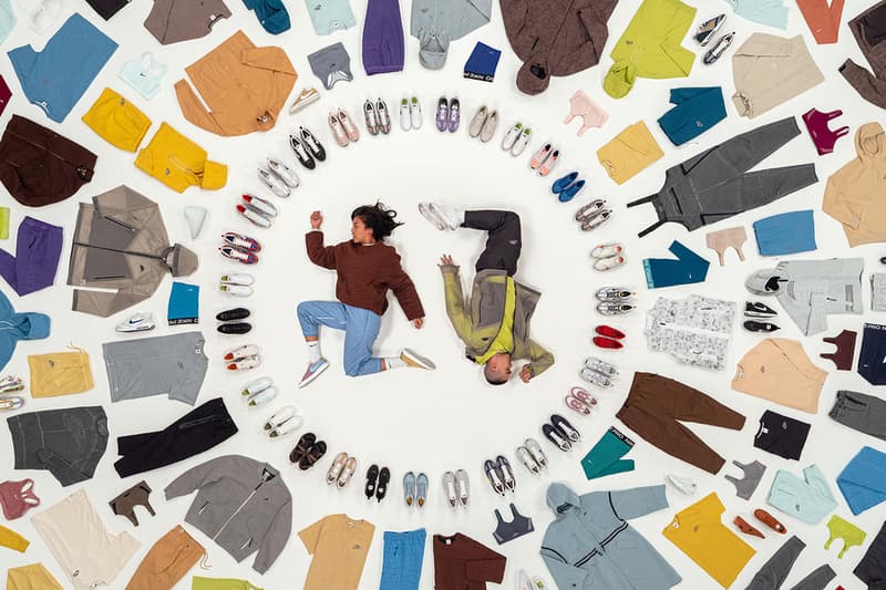 나이키, 2022 SS 어패럴 & 풋웨어 컬렉션 공개, 무브 투 제로, 재활용