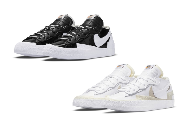 업데이트: 페이턴트 레더 어퍼의 사카이 x 나이키 블레이저 로우 2종 국내 출시 정보