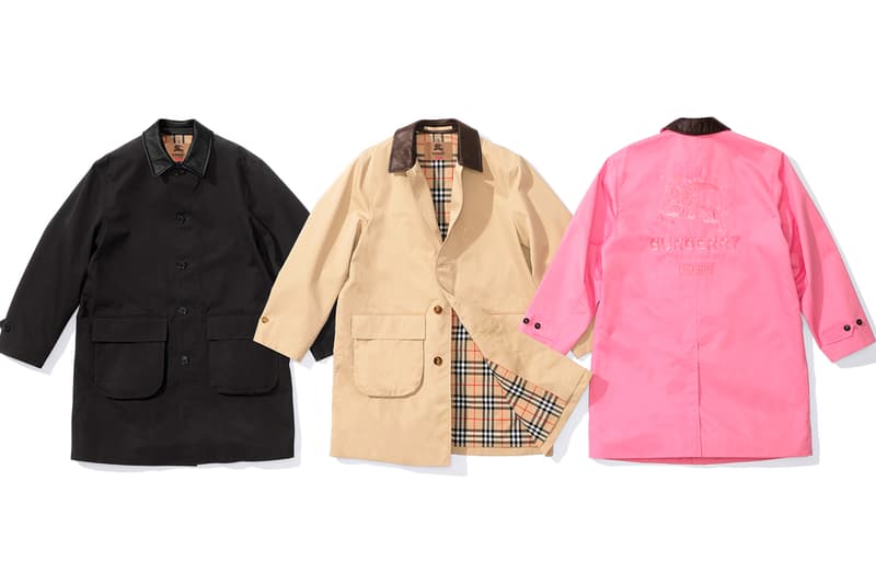 슈프림 2022 SS 컬렉션 3주 차 드롭 리스트, 버버리, 봄 여름, supreme