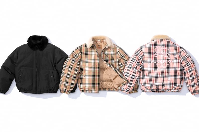 슈프림 2022 SS 컬렉션 3주 차 드롭 리스트, 버버리, 봄 여름, supreme