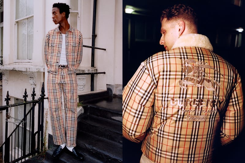 역대급 조합, 슈프림 x 버버리 2022 SS 협업 컬렉션 출시