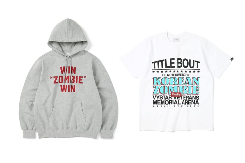 정찬성 x 디스이즈네버댓 '코리안 좀비' 캡슐 컬렉션 출시 정보