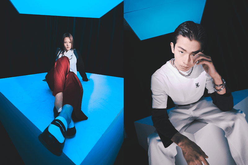 우알롱 2022년 봄, 여름 컬렉션 'Iz Lit' 출시 wooalong spring summer