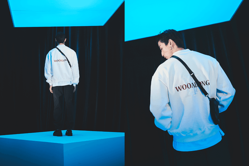 우알롱 2022년 봄, 여름 컬렉션 'Iz Lit' 출시 wooalong spring summer