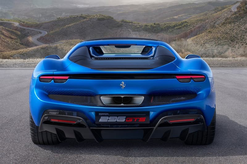 페라리의 새로운 스파이더 모델, ‘296 GTS’ 세계 최초 공개