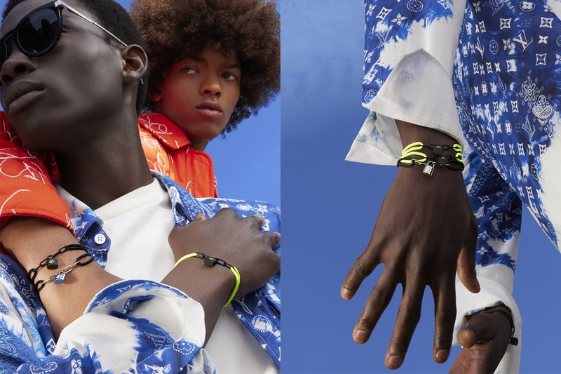 루이 비통 x 유니세프, 새로운 협업 ‘실버 락킷’ 팔찌 출시