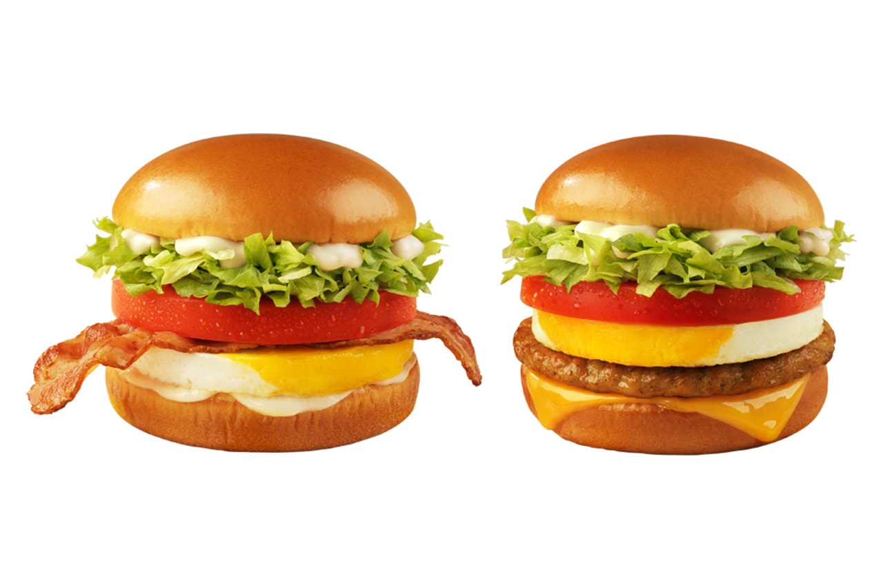 맥도날드, 맥모닝 신메뉴 2종 국내 공식 출시, 베이컨 토마토 에그 소프트 번, 소시지 토마토 에그 소프트 번
