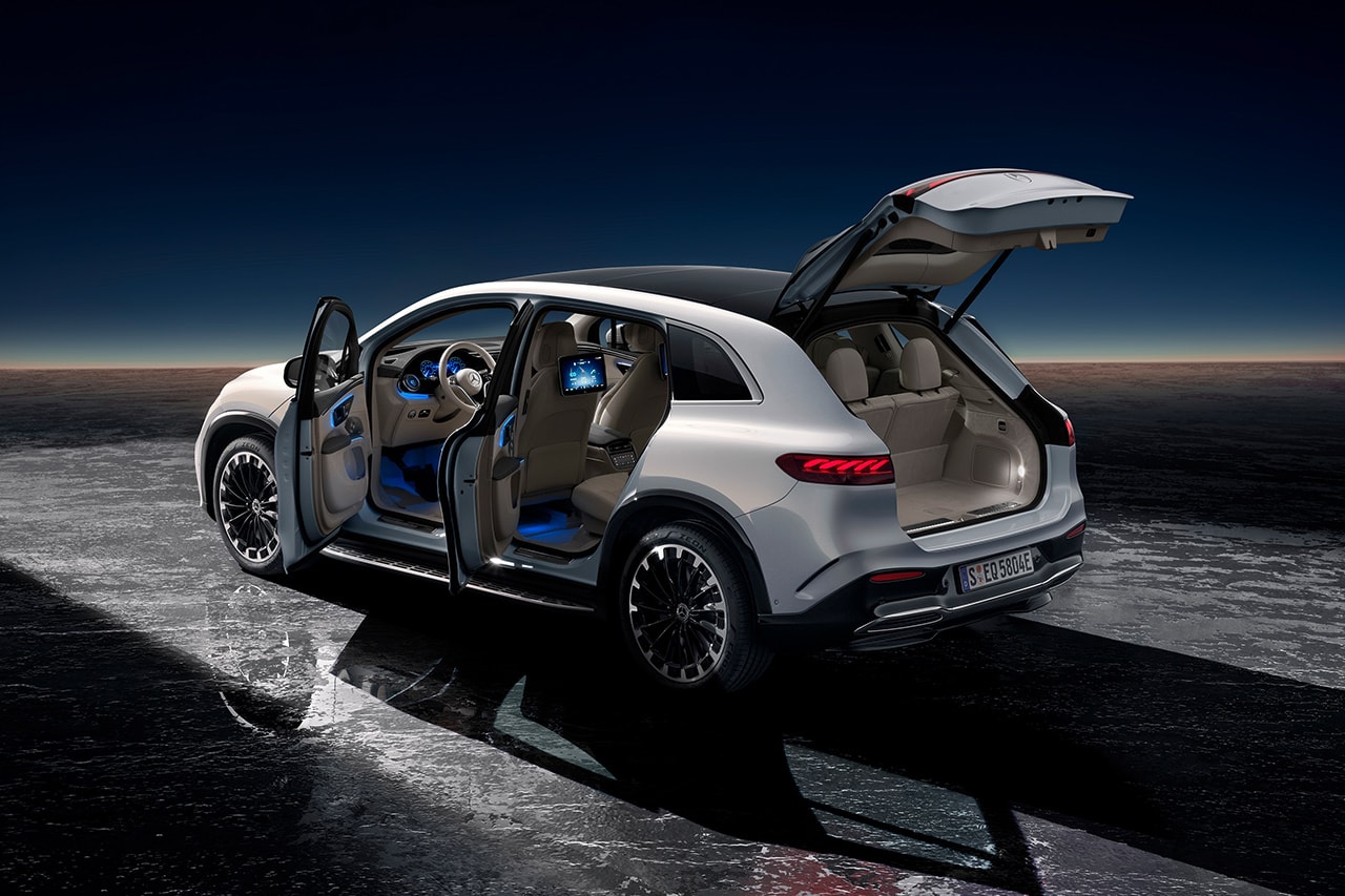 메르세데스-벤츠의 새로운 럭셔리 전기차, ‘EQS SUV’ 최초 공개
