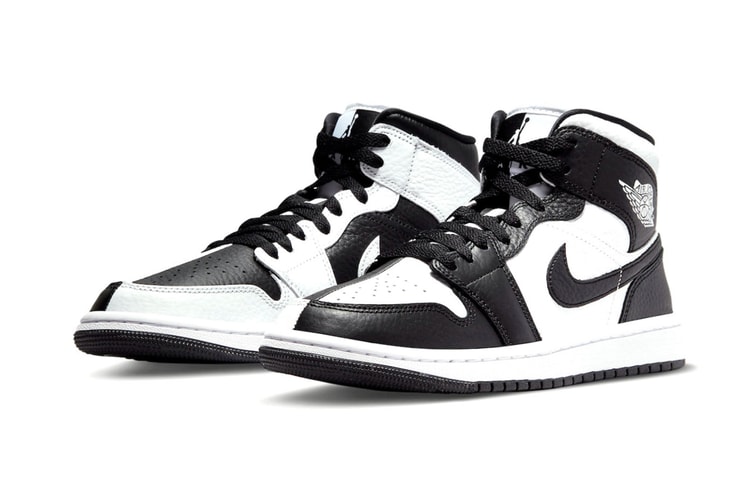 '반반 조던', 에어 조던 1 미드 '인버트'의 공식 사진이 공개됐다