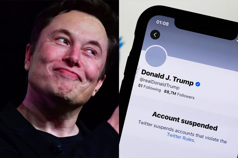 '트위터 영구 정지' 도널드 트럼프, "일론 머스크가 계정 살려줘도 안 쓸 거야"