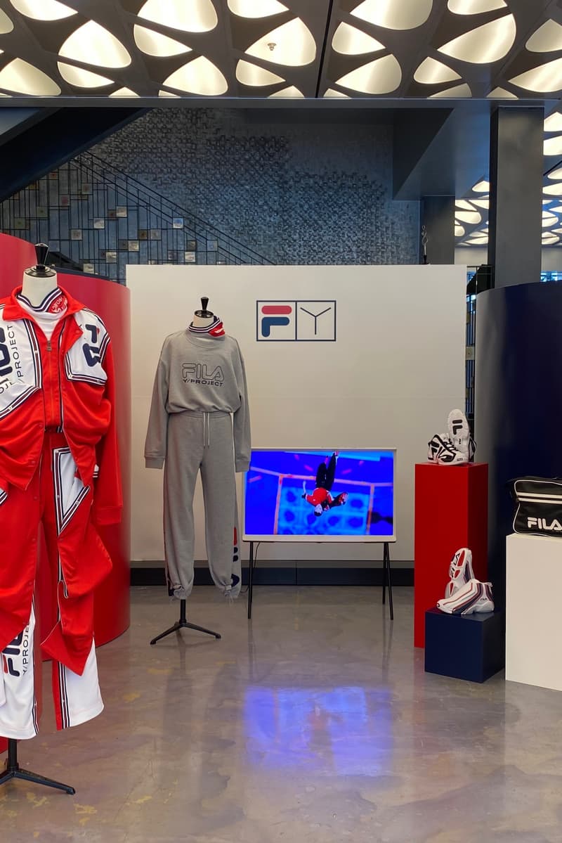 휠라 x 와이프로젝트 캡슐 컬렉션 출시 팝업 정보 fila y project capsule collection collaboration 