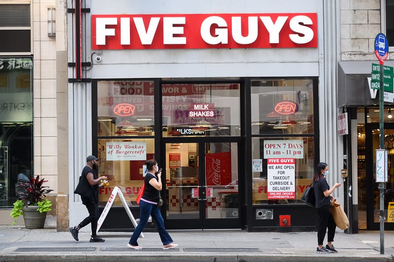 미국 3대 버거 '파이브 가이즈'가 한국에 상륙한다?