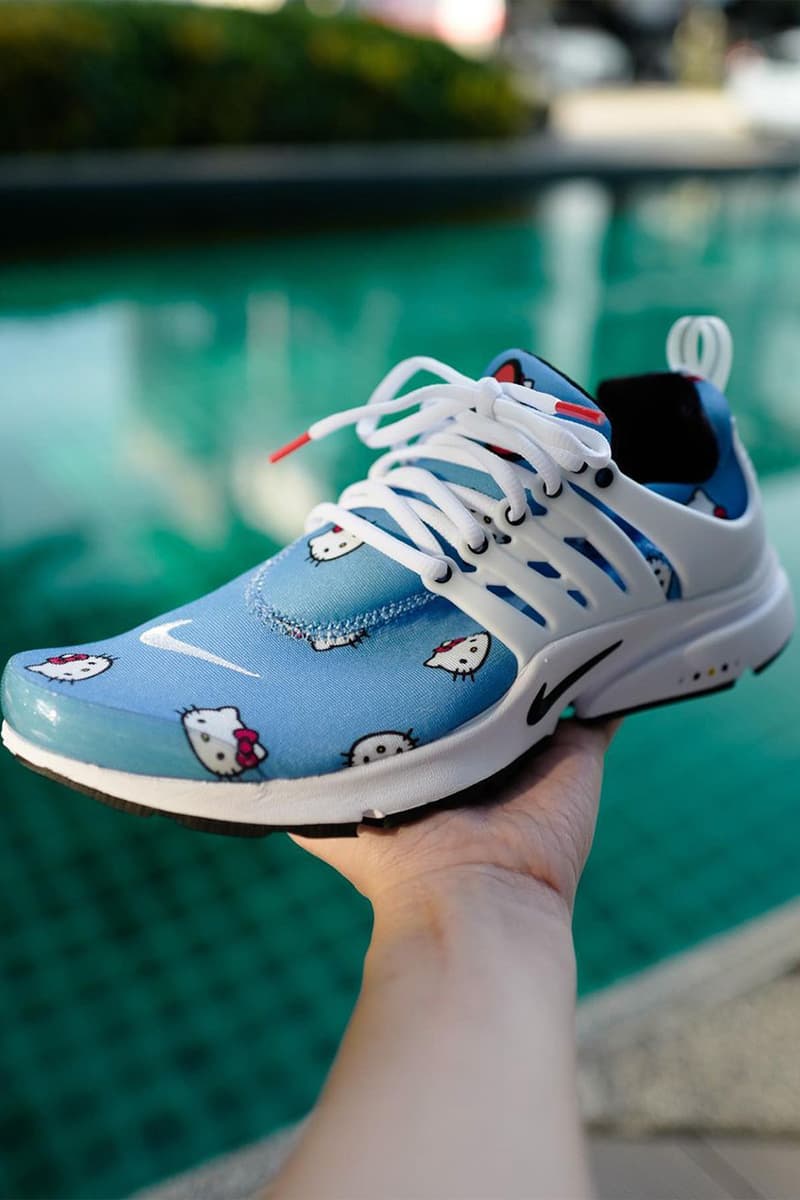 헬로키티 x 나이키 에어 프레스토 실물 디테일 살펴보기, 헬로 키티, 나이키 SNKRS, 신발