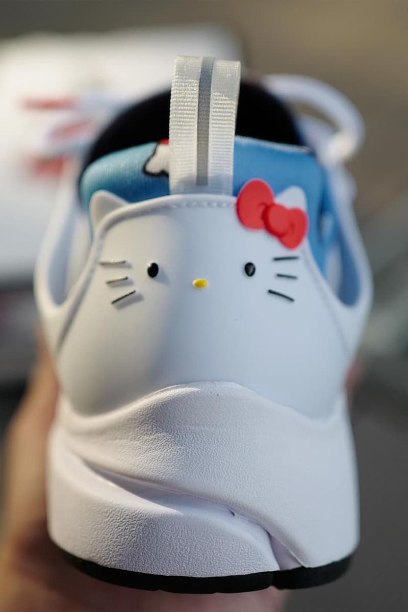 헬로키티 x 나이키 에어 프레스토 실물 디테일 살펴보기, 헬로 키티, 나이키 SNKRS, 신발