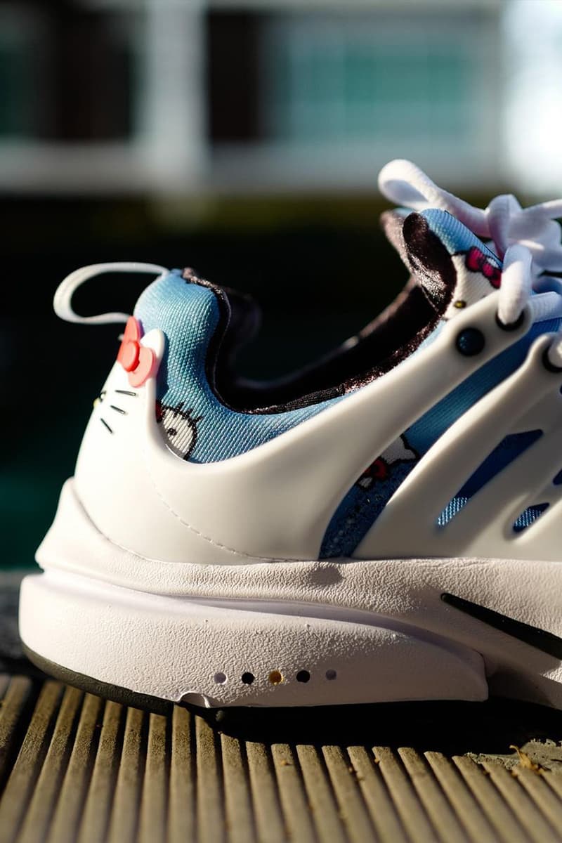 헬로키티 x 나이키 에어 프레스토 실물 디테일 살펴보기, 헬로 키티, 나이키 SNKRS, 신발