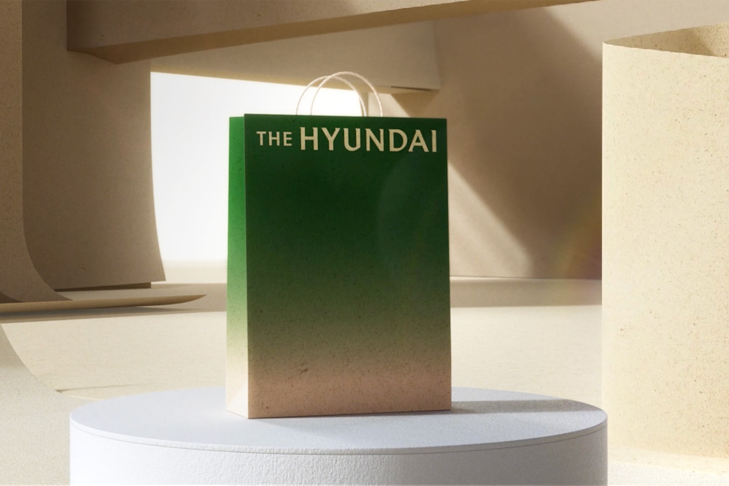 현대백화점, 100% 재생용지로 만든 쇼핑백 사용한다 hyundai department 더현대 서울 현대백화점 판교