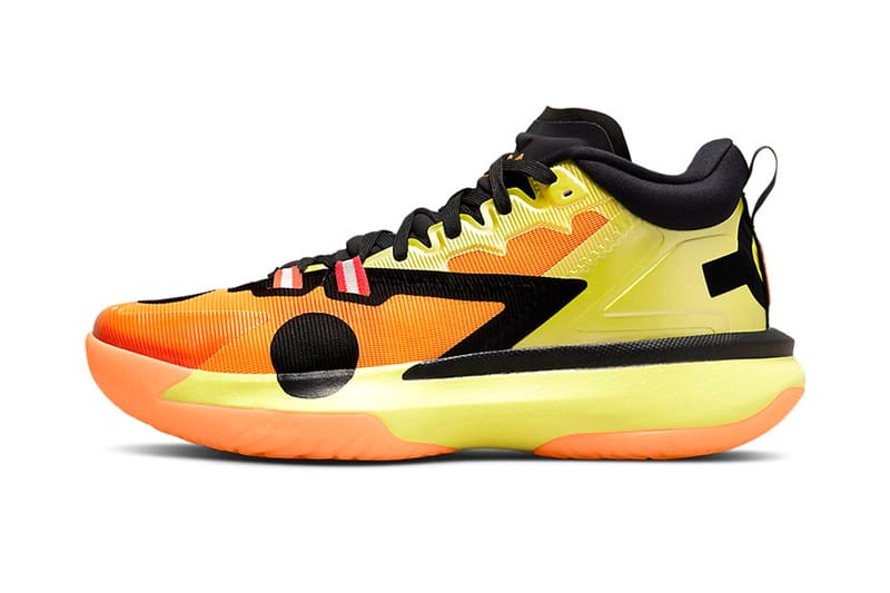 나뭇잎 마을 스니커, '나루토' x 조던 자이언 1 공식 이미지 살펴보기