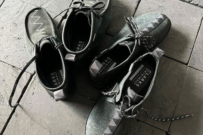 네이버후드 x 클락스 협업 ‘왈라비’ & ‘데저트 부츠’ 실물 유출