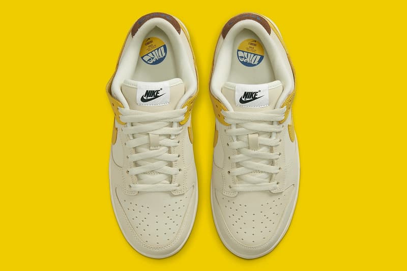 바나나맛 스우시, 나이키 덩크 로우 '바나나' 사진 & 예상 출시 정보, 나이키 SNKRS, 농구화, 스니커