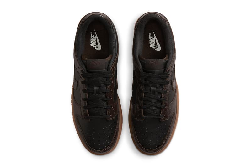 업데이트: 나이키 덩크 로우 ‘벨벳 브라운 앤 블랙’ 국내 공식 발매, 스니커 출시 정보, SNKRS, 악어 가죽