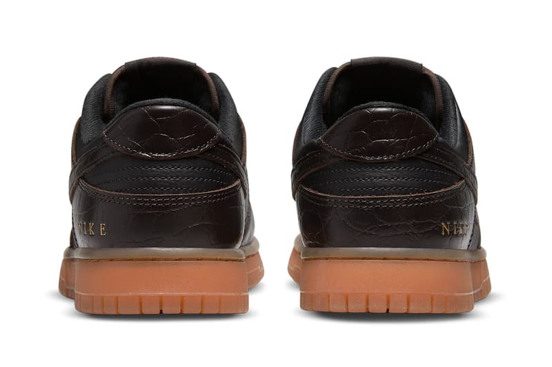 업데이트: 나이키 덩크 로우 ‘벨벳 브라운 앤 블랙’ 국내 공식 발매, 스니커 출시 정보, SNKRS, 악어 가죽