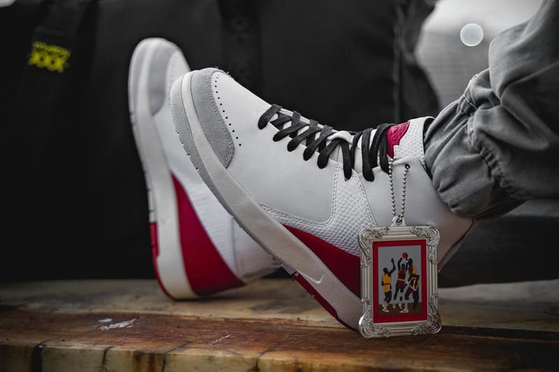 니나 샤넬 에브니 x 나이키 에어 조던 2 상세 착용 사진 살펴보기