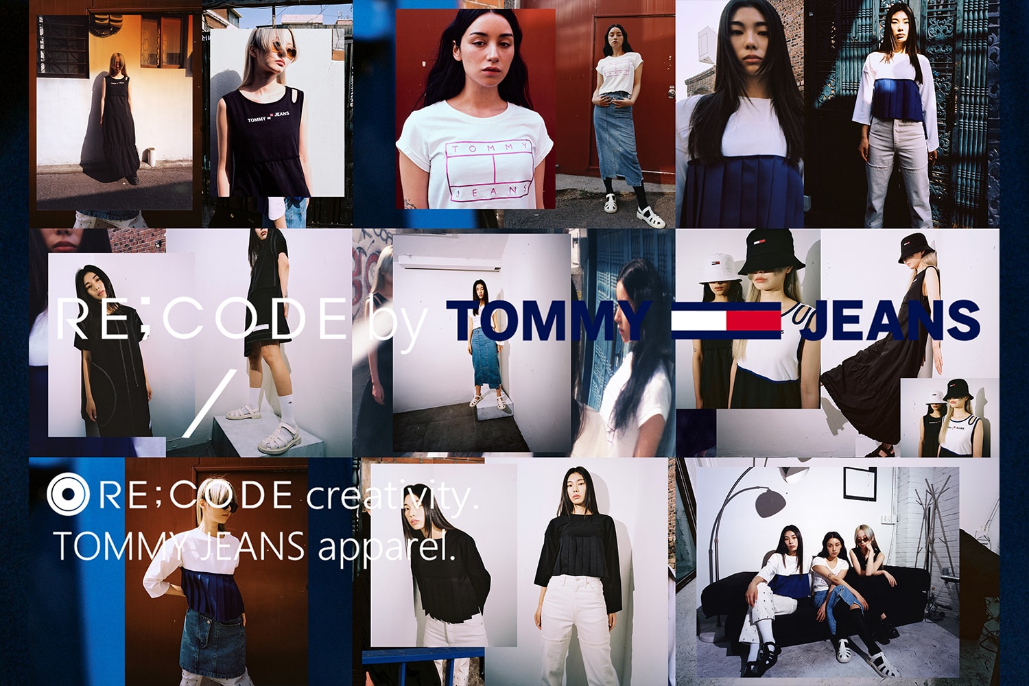 타미 진스, 래코드와 함께한 업사이클링 협업 컬렉션 출시 tommy jeans recode re;code upcycling collaboration collection