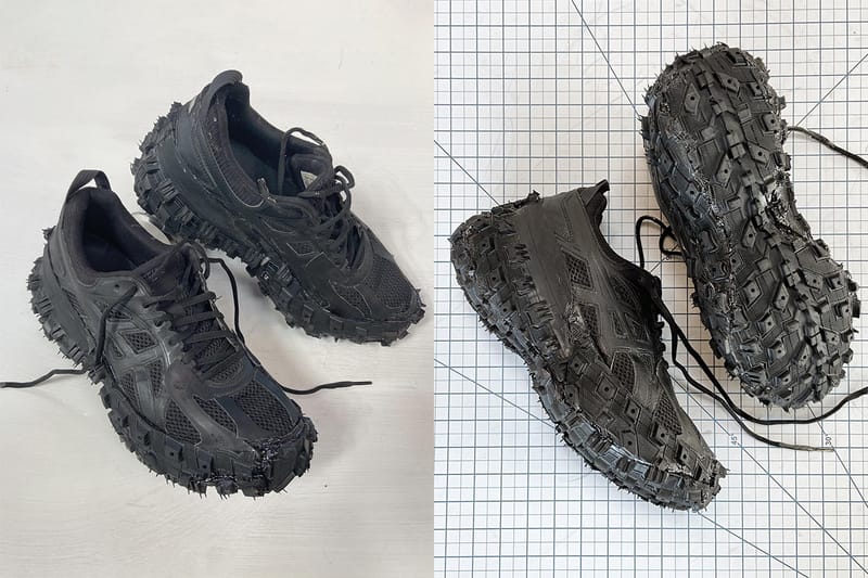 아식스 스니커 & 타이어로 '발렌시아가 디펜더'를 직접 만든 사람이 등장했다