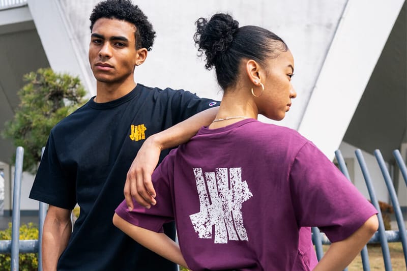 언디피티드 x 챔피온 2022 봄 협업 컬렉션 출시