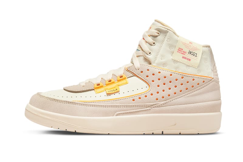 유니언 LA x 에어 조던 2 '라탄' 공식 사진 살펴보기