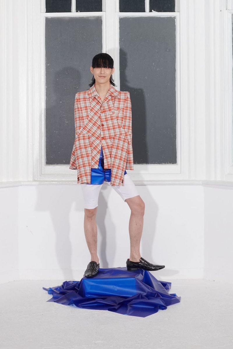 자연 속 다양한 컬러를 활용한 제근 2022 SS 컬렉션 룩북, 레이어스 오브 월플라워, 한국 브랜드, 런던, 테일러링