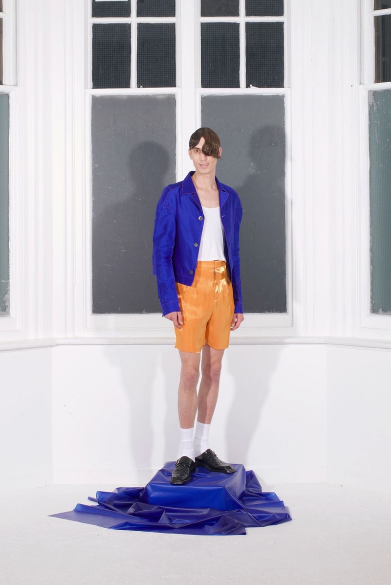 자연 속 다양한 컬러를 활용한 제근 2022 SS 컬렉션 룩북, 레이어스 오브 월플라워, 한국 브랜드, 런던, 테일러링
