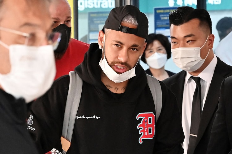 한국 방문한 네이마르, ‘공항패션’으로 입은 옷들은 어떤 브랜드일까?